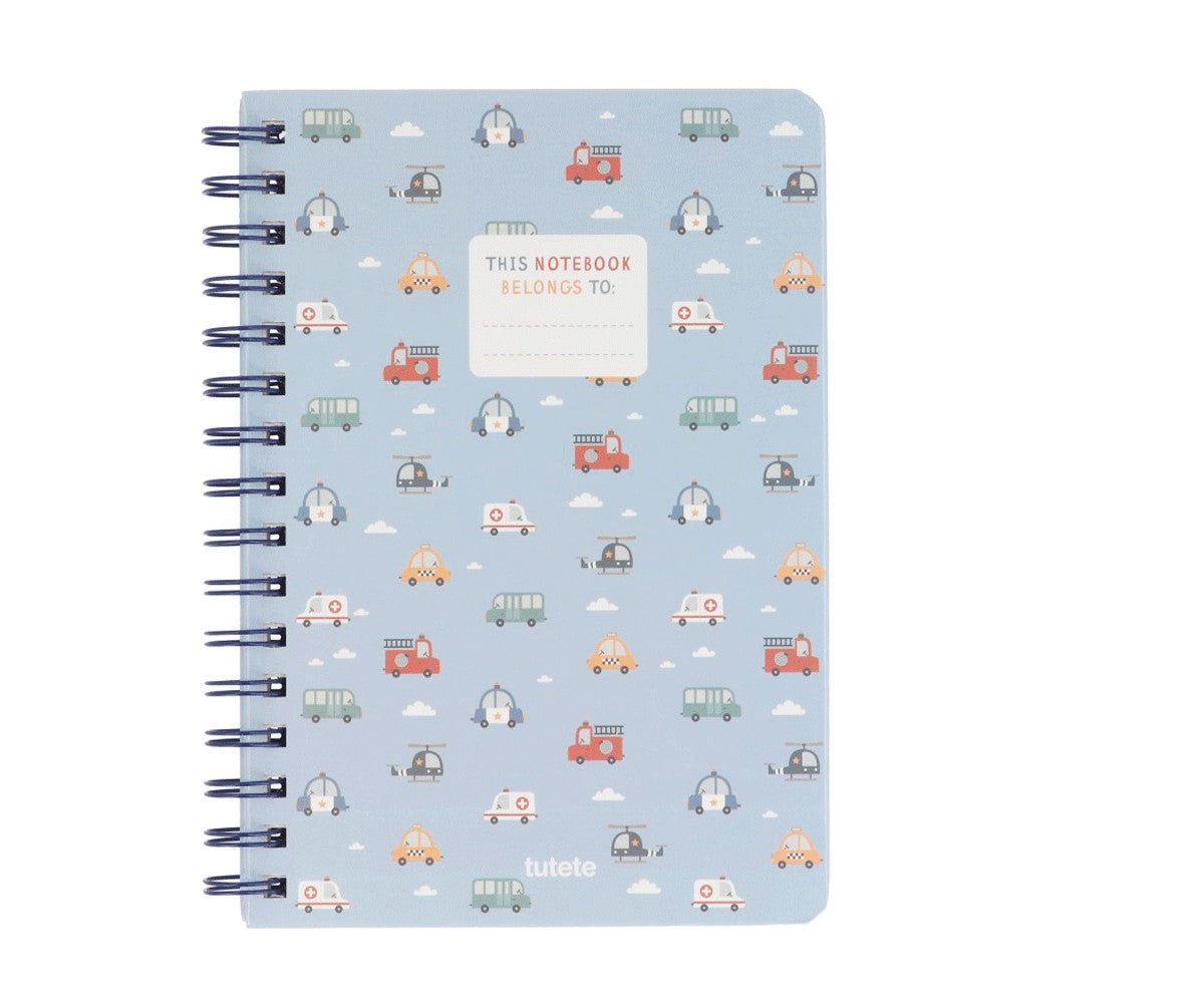 City Cars School Notebook
