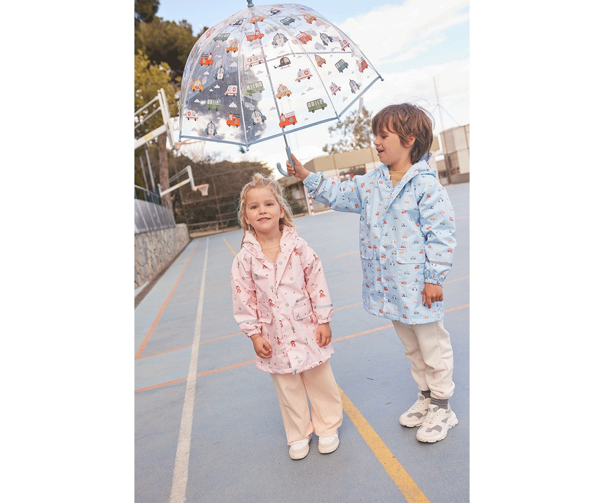 Little Red Children's Raincoat