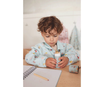 Tube de 12 crayons Les Trois Petits Cochons