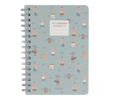 Le cahier d'école des Trois Petits Cochons