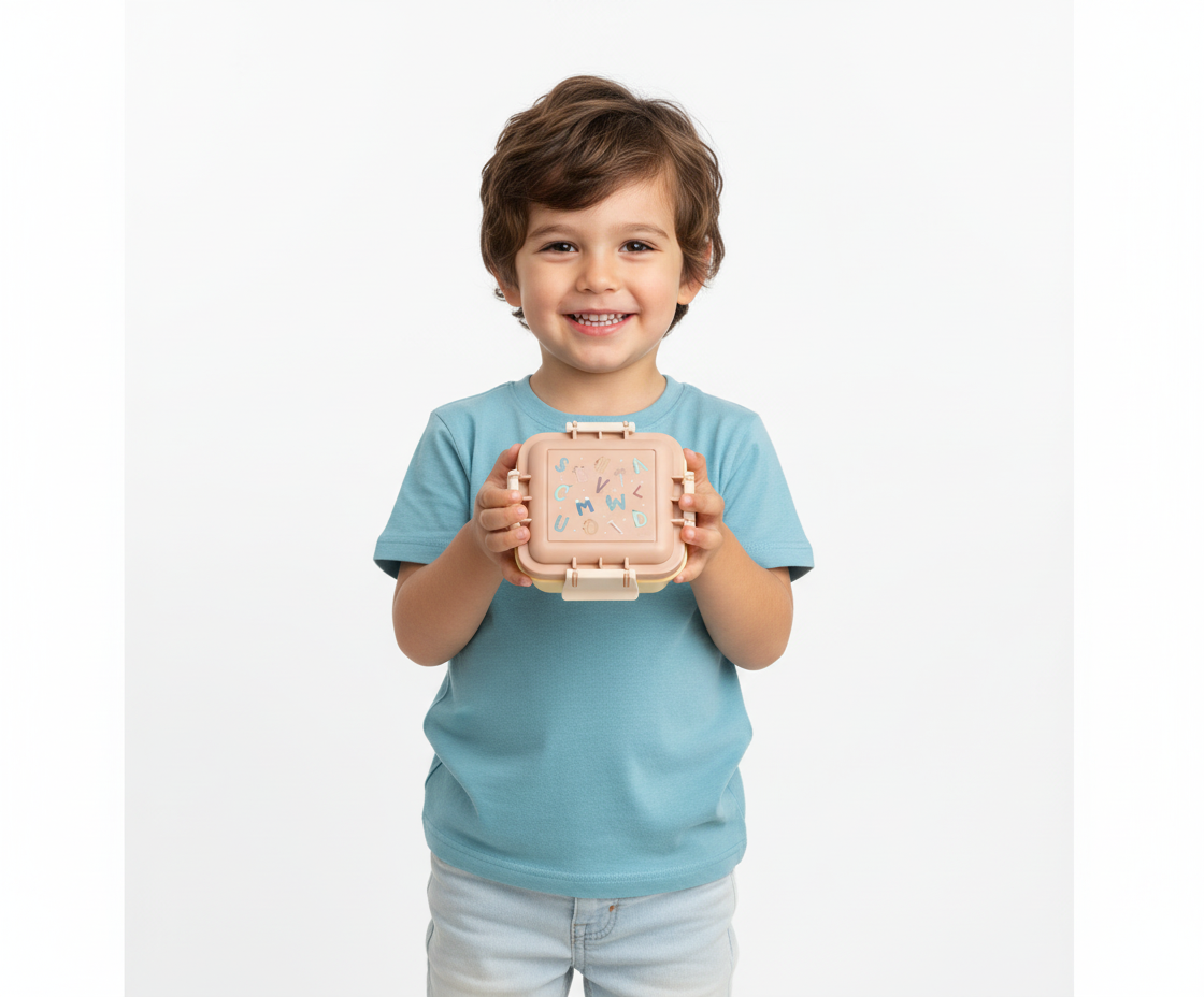 Funny Letters Small Lunch Box