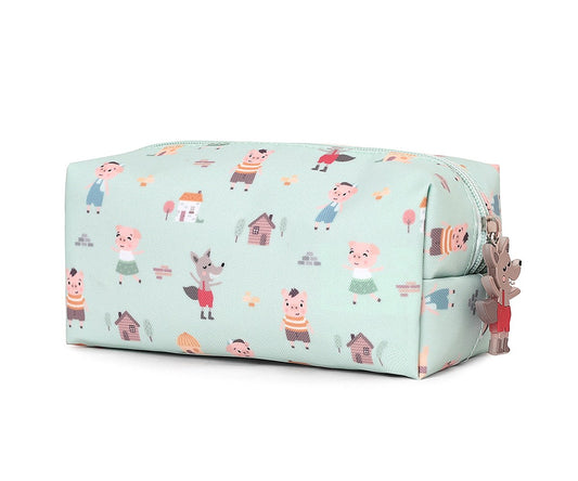 Trousse à crayons personnalisée Les Trois Petits Cochons