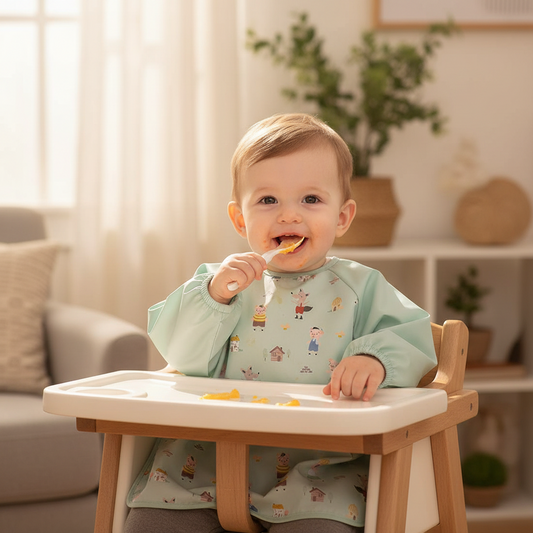 Babete com Mangas The Three Little Pigs