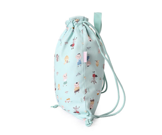Sac à dos en tissu Les Trois Petits Cochons