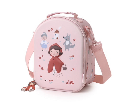 Petit sac à goûter isotherme 3D rouge