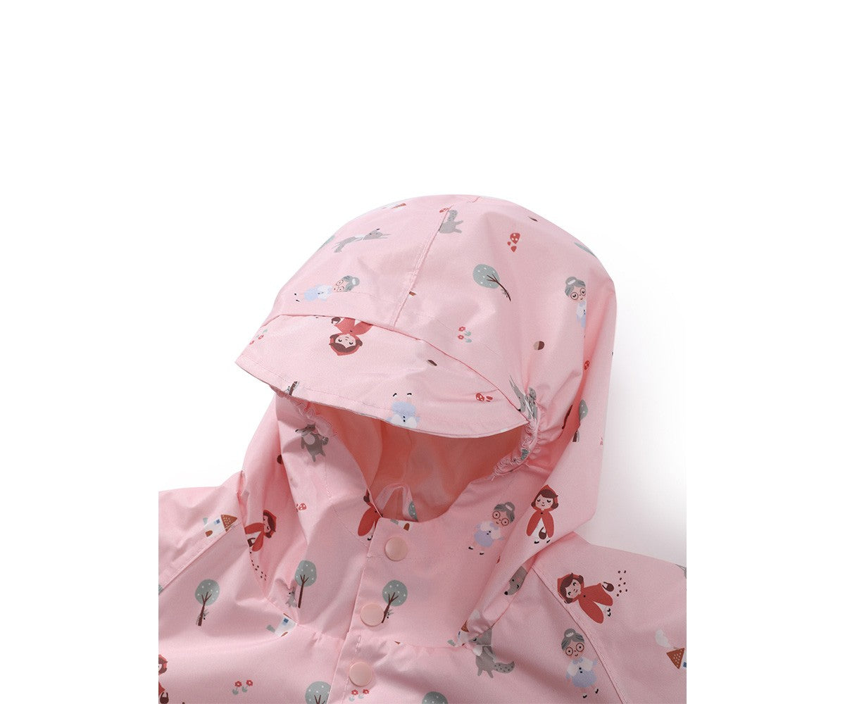 Little Red Children's Raincoat