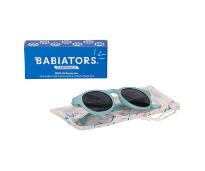 Óculos de sol Keyhole Morning Glory Smoke Babiators +6 anos