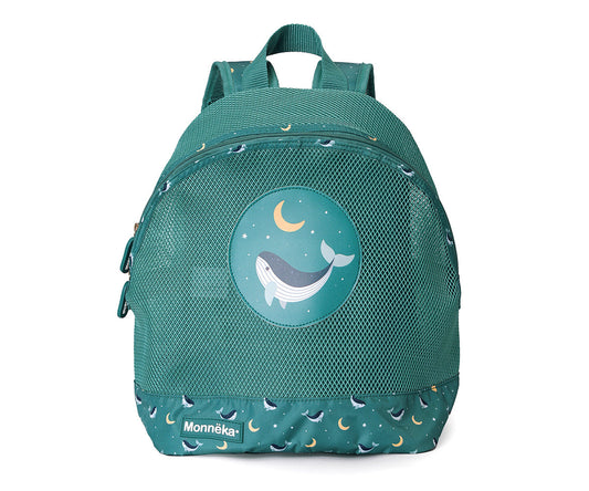 Mochila Infantil Anti-Areia Whale Teal Tutete