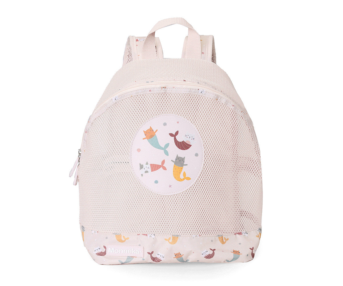 Mochila Infantil Anti-Areia Mermaid Cats Tutete