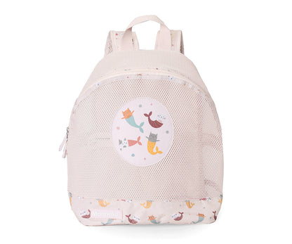 Mochila Infantil Anti-Areia Mermaid Cats Tutete