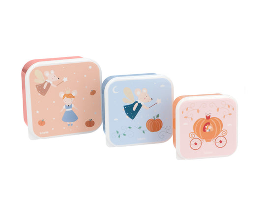 Conjunto de 3 Lancheiras Mouse Fairies - imagem 1