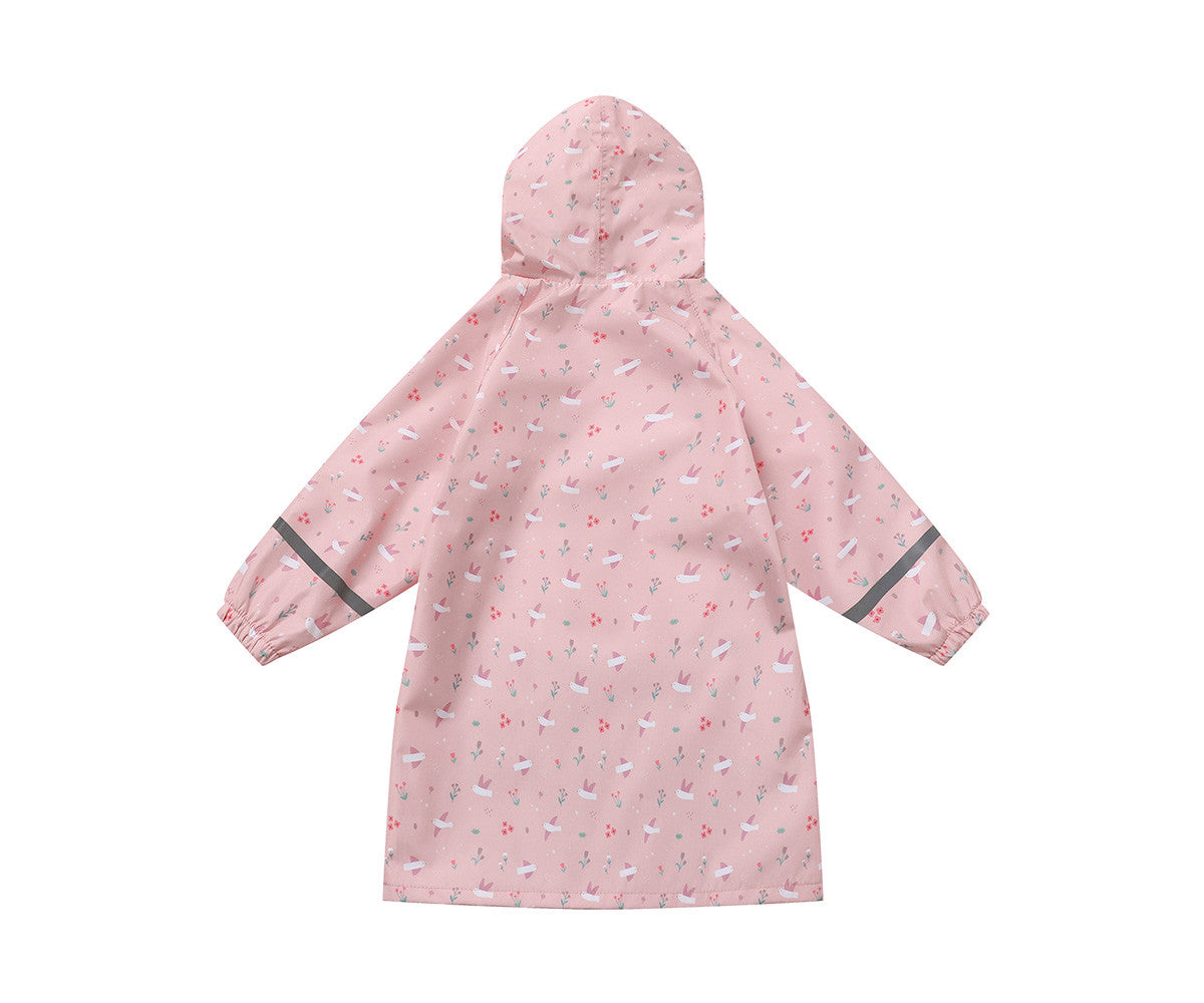 Capa de Chuva Infantil Blossom Birds - Tamanho 4 anos - imagem 2