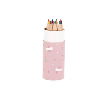 Tubo de 12 Lápis Blossom Birds - imagem 2