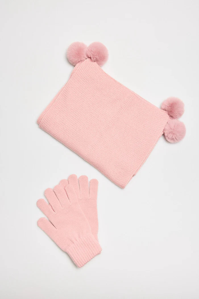 Scarf and Gloves Set