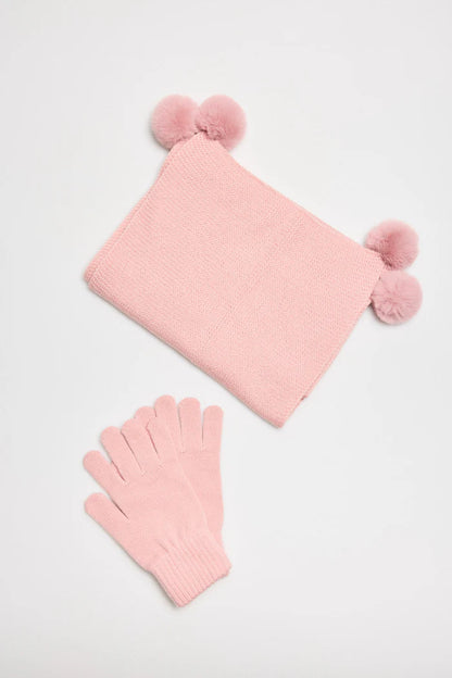 Scarf and Gloves Set
