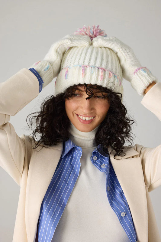 Hat and gloves set