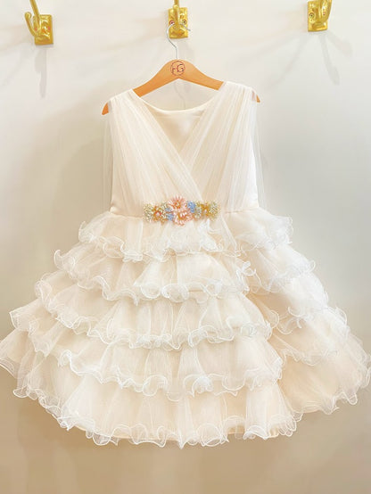 Vestido Cerimónia 802 "GARDENIA"