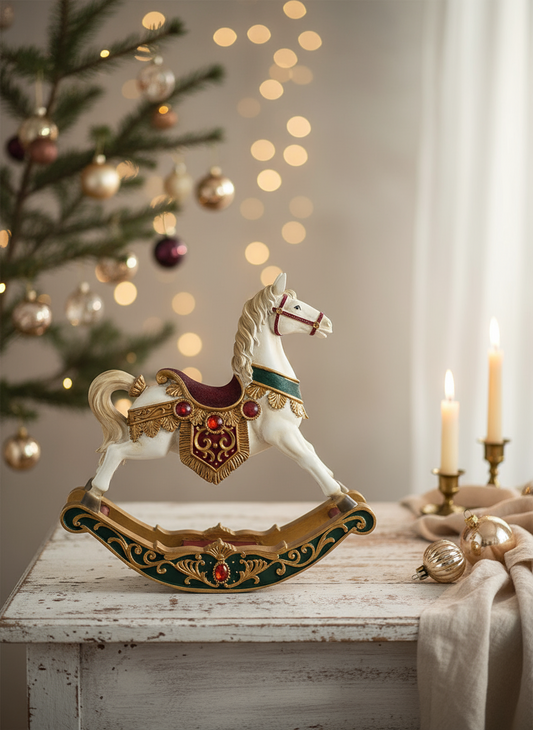 Polyresin Rocking Horse | 32x32