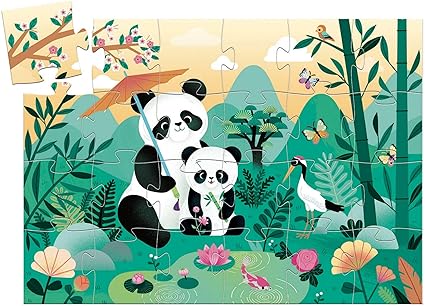 “Leo the Panda” Jigsaw Puzzle — 24 Pieces