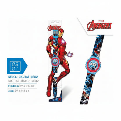 Relógio Digital Avengers — imagem 1