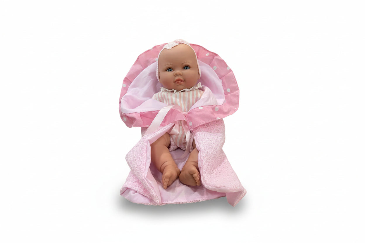 Boneca 38cm - Nana Chorona Rosa
