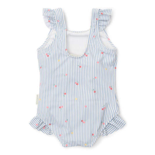 Swimsuit -Sunny Flowera blue