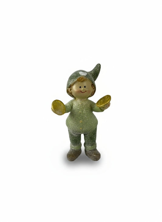 Children's in Polyresin with Plates | 12cm