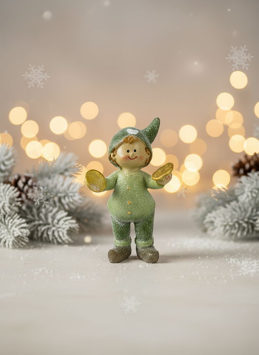 Children's in Polyresin with Plates | 12cm