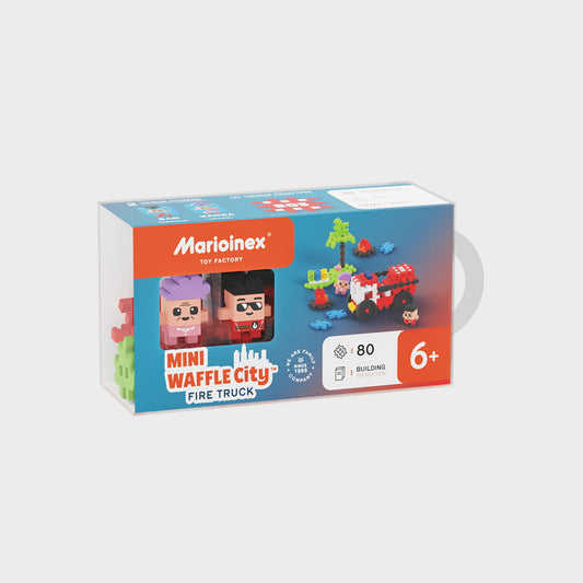 Marioinex - MINI WAFFLE City fire truck 80