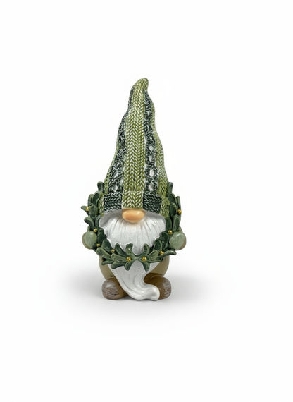 Polyresin Gnome with Crown G | 13cm