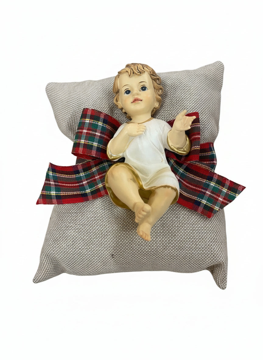 Almofada c/ Figura Menino Jesus