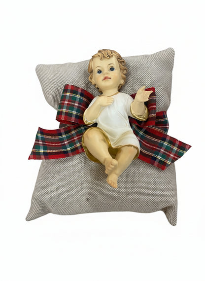 Almofada c/ Figura Menino Jesus
