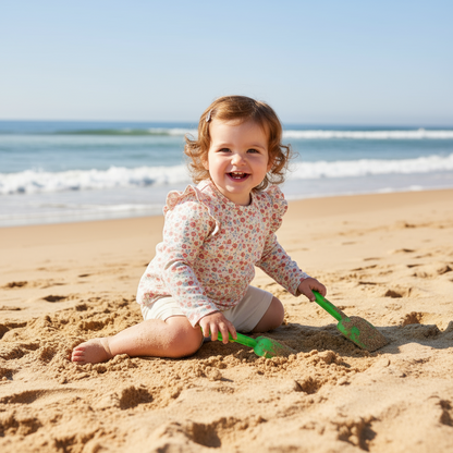 T-shirt de Praia MCP – Sunny Flowers Multi-Colours