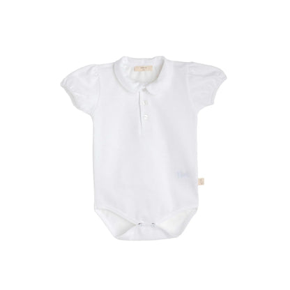 Short Sleeve Polo Bodysuit MP00