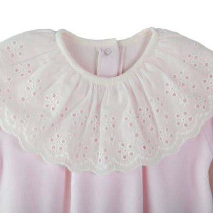 Babygrow c/bordado inglês