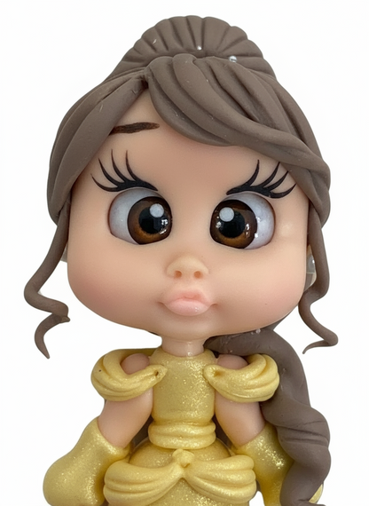 Colar em Biscuit Bela e o Monstro: Bela