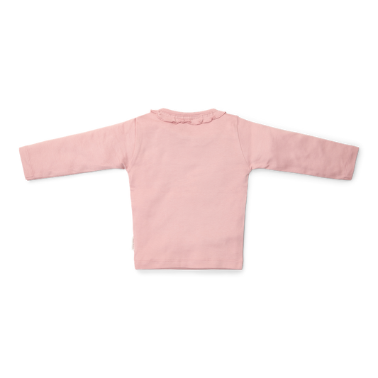 T-shirt de manga comprida Rosa Veludo