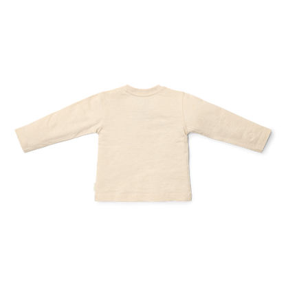 T-shirt de manga comprida Areia Mescla menino