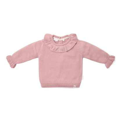 Camisola tricotada Rosa Veludo
