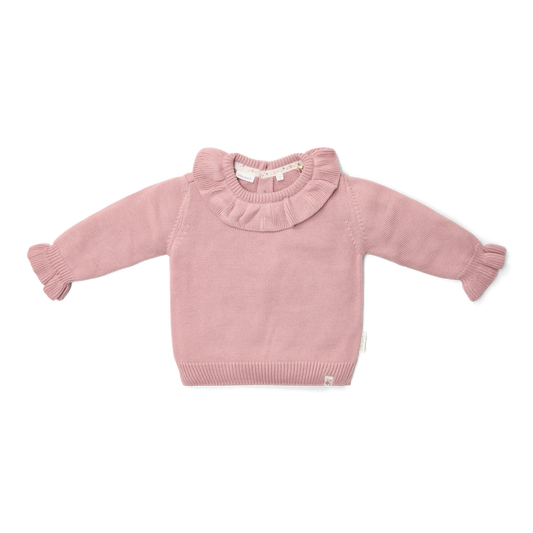 Camisola tricotada Rosa Veludo