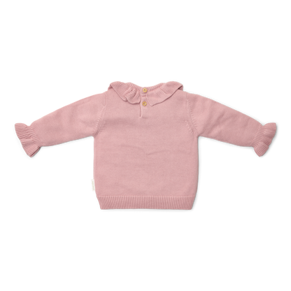 Camisola tricotada Rosa Veludo