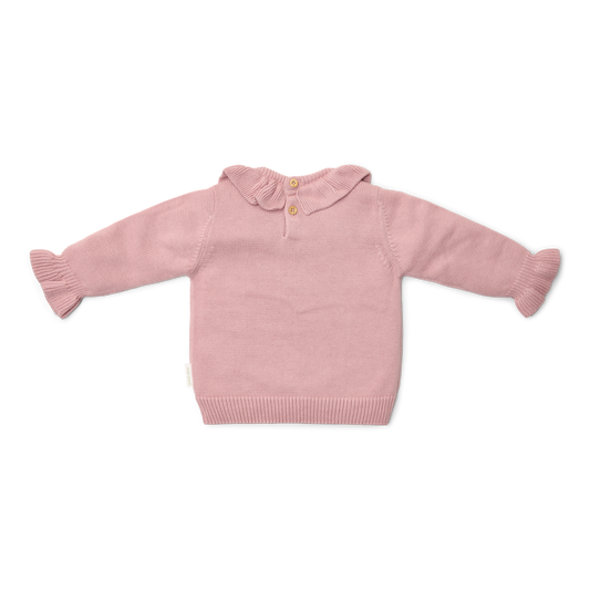 Camisola tricotada Rosa Veludo