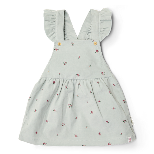 Vestido sem mangas Verde Fairy Flor