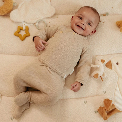 Casaco Bege Newborn Naturals