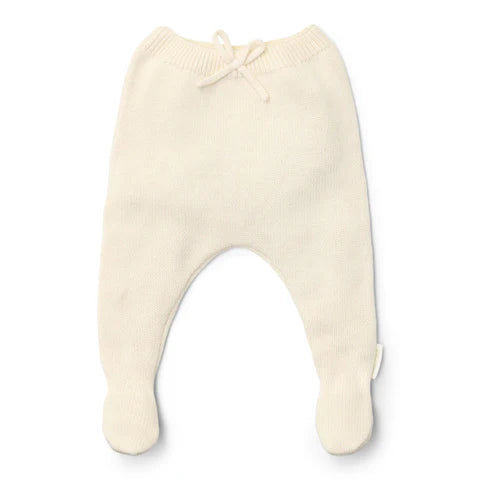 Calça de malha Branca Newborn Naturals
