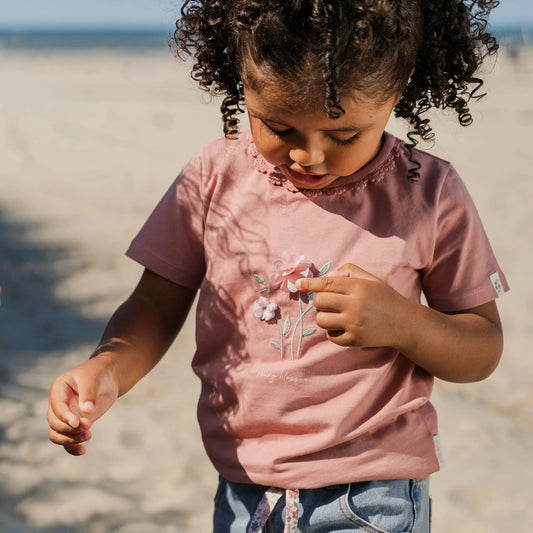 T-Shirt de Manga Curta - Pink Blus