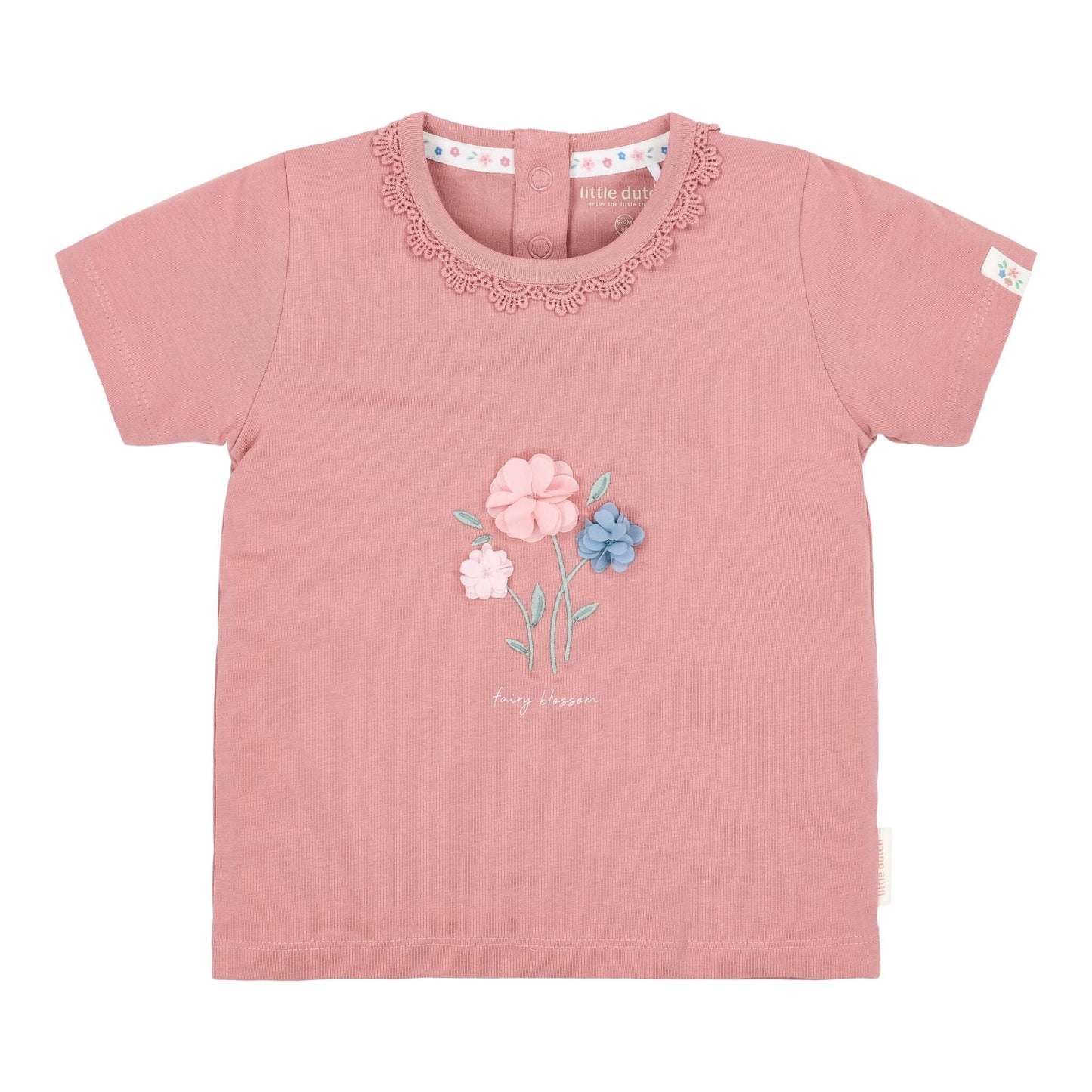 T-Shirt de Manga Curta - Pink Blus