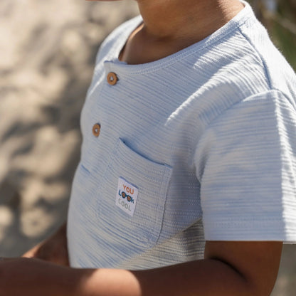 T-shirt à manches courtes - Bleu clair