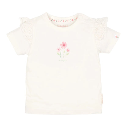 T-shirt Manga Curta White