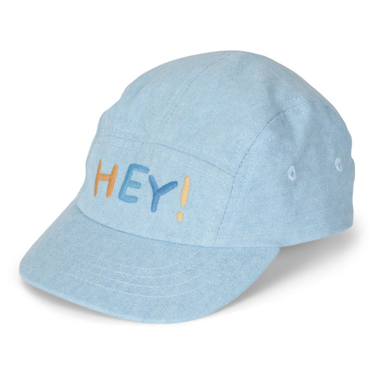 Denim Cap - "HEY"
